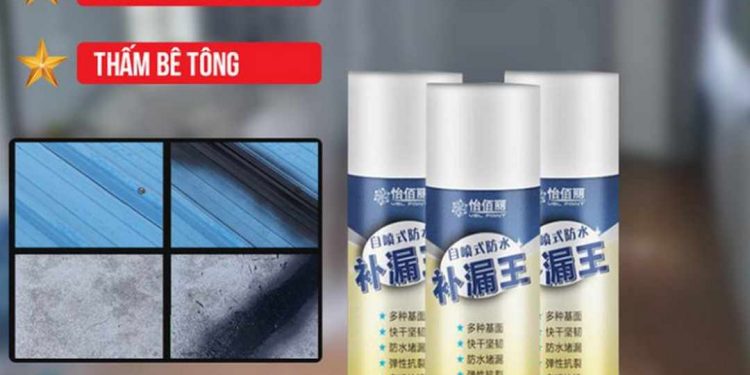Bình xịt chống thấm - Sản phẩm tiện lợi được nhiều người tin dùng